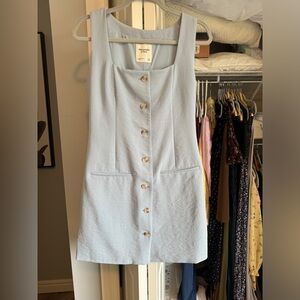 Abercrombie Crepe Button up dress